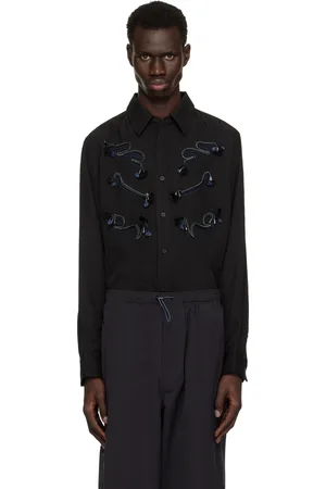 TOGA VIRILIS Acetate Twill Shirt