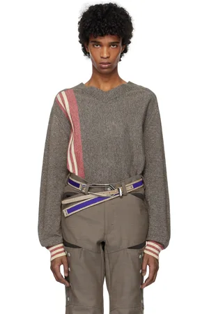Kiko Kostadinov Brown Ostro Sweater