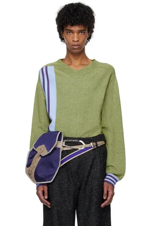 Kiko Kostadinov Green Ostro Sweater