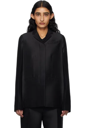Khaite Black Crittan Blazer