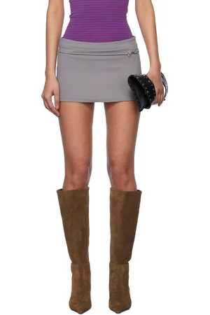 Gimaguas Gray Carolina Miniskirt