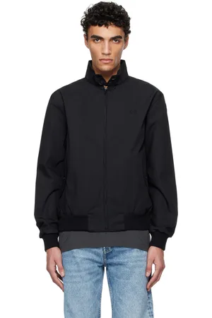 Fred Perry Black Harrington Jacket