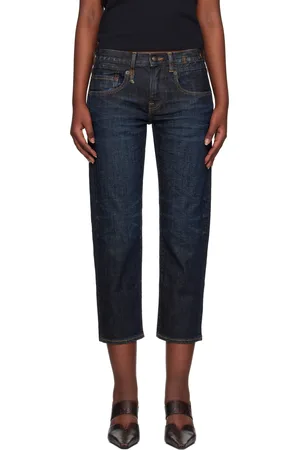 R13 Indigo Boy Straight Jeans