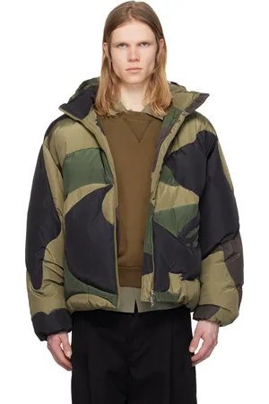 BAPE Camo Nylon Down Jacket