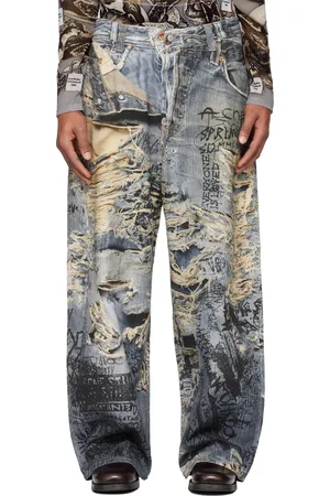 Acne Studios Blue Super Baggy Fit 2023 Jeans