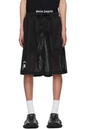 Palm Angels Black Palm Sport Shorts