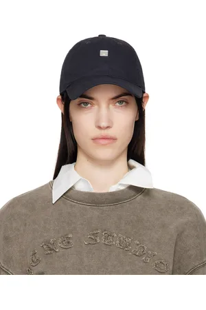 Acne Studios Navy Stud Logo Cap