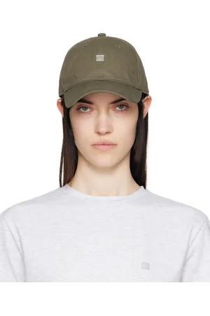 Acne Studios Khaki Stud Logo Cap