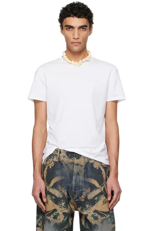 Acne Studios White Regular Fit T-shirt