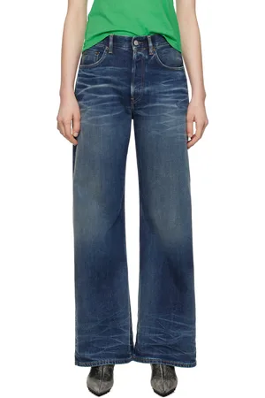 Acne Studios Blue Loose Fit 2021F Jeans