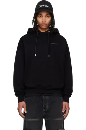 OFF-WHITE Black Bookish Skate Hoodie