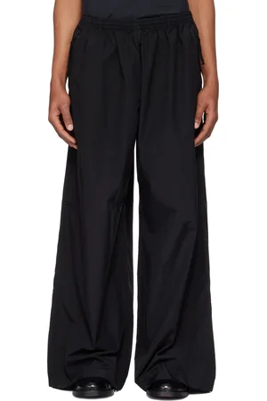 Acne Studios Black Relaxed Fit Trousers