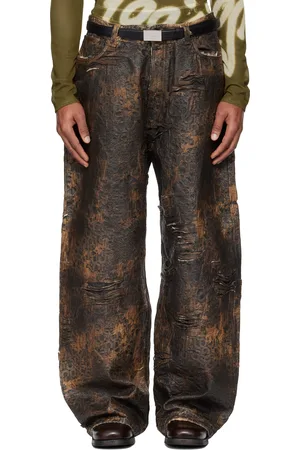 Acne Studios Brown Super Baggy Fit 2023 Jeans