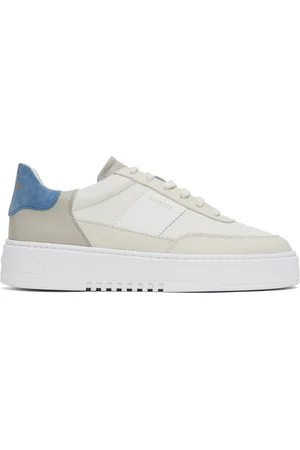 Axel Arigato Beige & Blue Orbit Vintage Sneakers