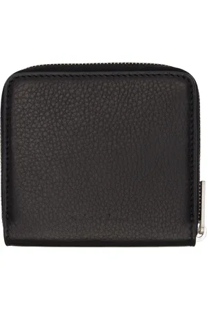 Rick Owens Black Porterville Zipped Wallet