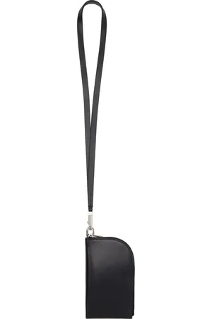 Rick Owens Black Porterville Neckwallet