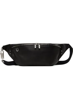 Rick Owens Black Hollywood Bumbag Pouch