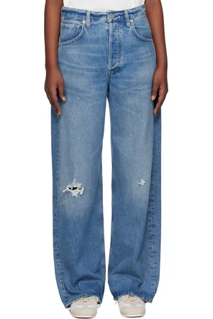 Citizens of Humanity Blue Ayla Baggy Jeans