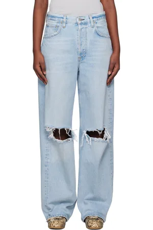 Citizens of Humanity Blue Ayla Baggy Jeans