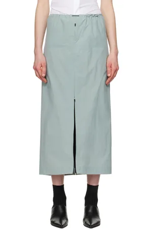 JOHANNA PARV Green Cover Midi Skirt