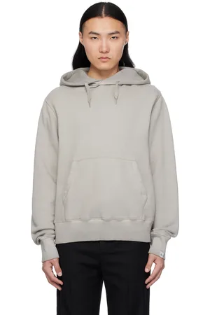 RAG&BONE Gray Damon Vintage Terry Hoodie
