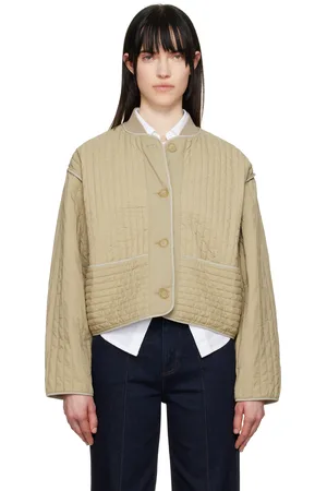 RAG&BONE Beige Marley Quilted Jacket