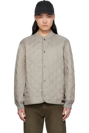 RAG&BONE Gray Focus Quilted Liner Jacket