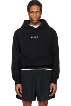Jil Sander Black Logo Hoodie