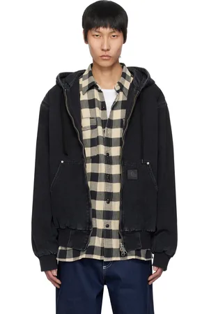 Carhartt Black OG Active Rivet Denim Jacket