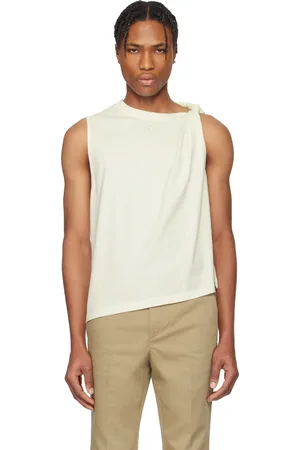 Courrèges White Twist Tank Top
