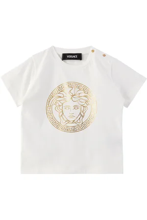 VERSACE Baby White Medusa T-shirt