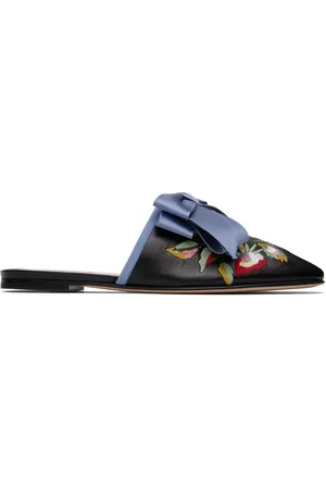 VALENTINO GARAVANI Black Beauregard Slip-on Loafers