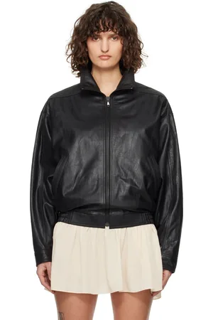 Recto Vintage Crack Effect Leather Jacket
