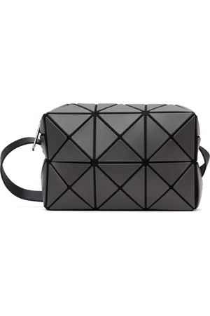 Issey Miyake Gray Cuboid Bag