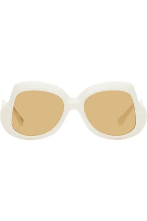 Marni White Quelyfish Sunglasses