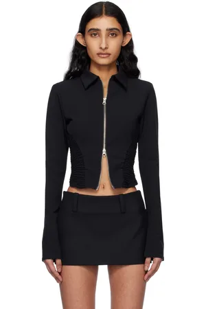 DANIELLE GUIZIO Apolline Smocked Jacket