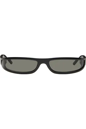 Rick Owens Black Hollywood Fog Sunglasses