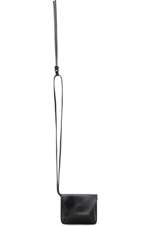 Recto Black Mini Pocket Necklace Pouch