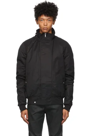 Rick Owens Black Globe Bomber Jacket