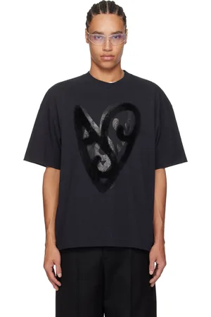 Acne Studios Black Printed T-shirt