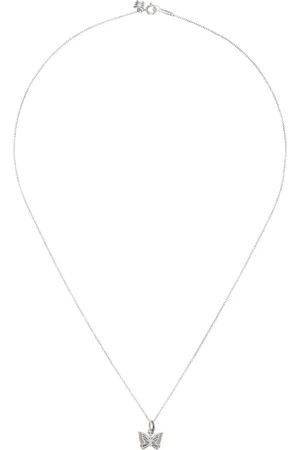 Pins & Needles Silver Pendant Necklace