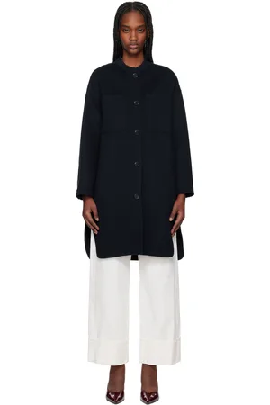 Max Mara Navy Miriam Coat