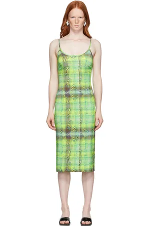 Paloma Wool Green Pantano Dress
