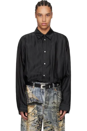 Acne Studios Black Button-Up Shirt