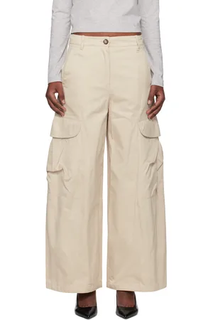 Max Mara Beige Rosatea Trousers