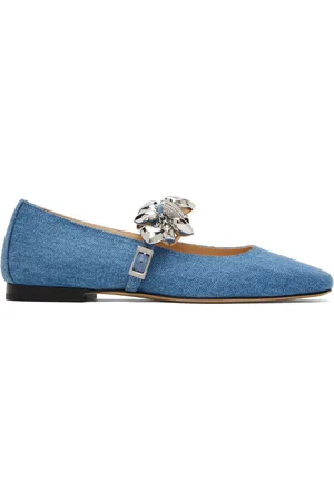 Mach & Mach Puffy Heart Square Toe Ballerina Flats
