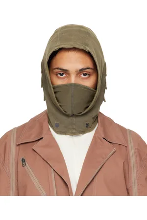 Kiko Kostadinov Khaki Fox Lab Edition Fox Balaclava