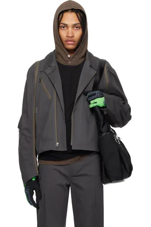Kiko Kostadinov Gray Fox Racing Edition Fox Jacket
