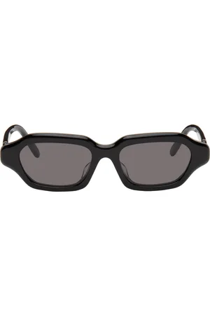 Loewe Black Rectangular Slim Sunglasses