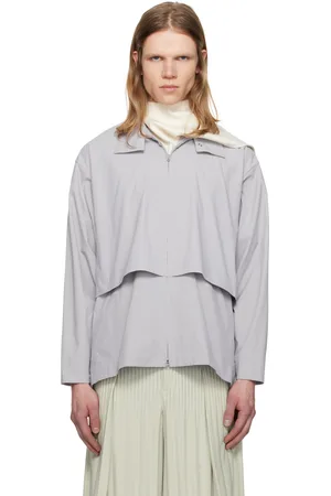 Issey Miyake Gray Packable Shirt